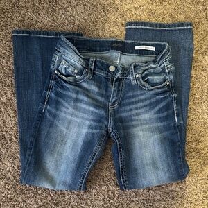 Daytrip Women's Boot Cut Jeans in Deep Blue